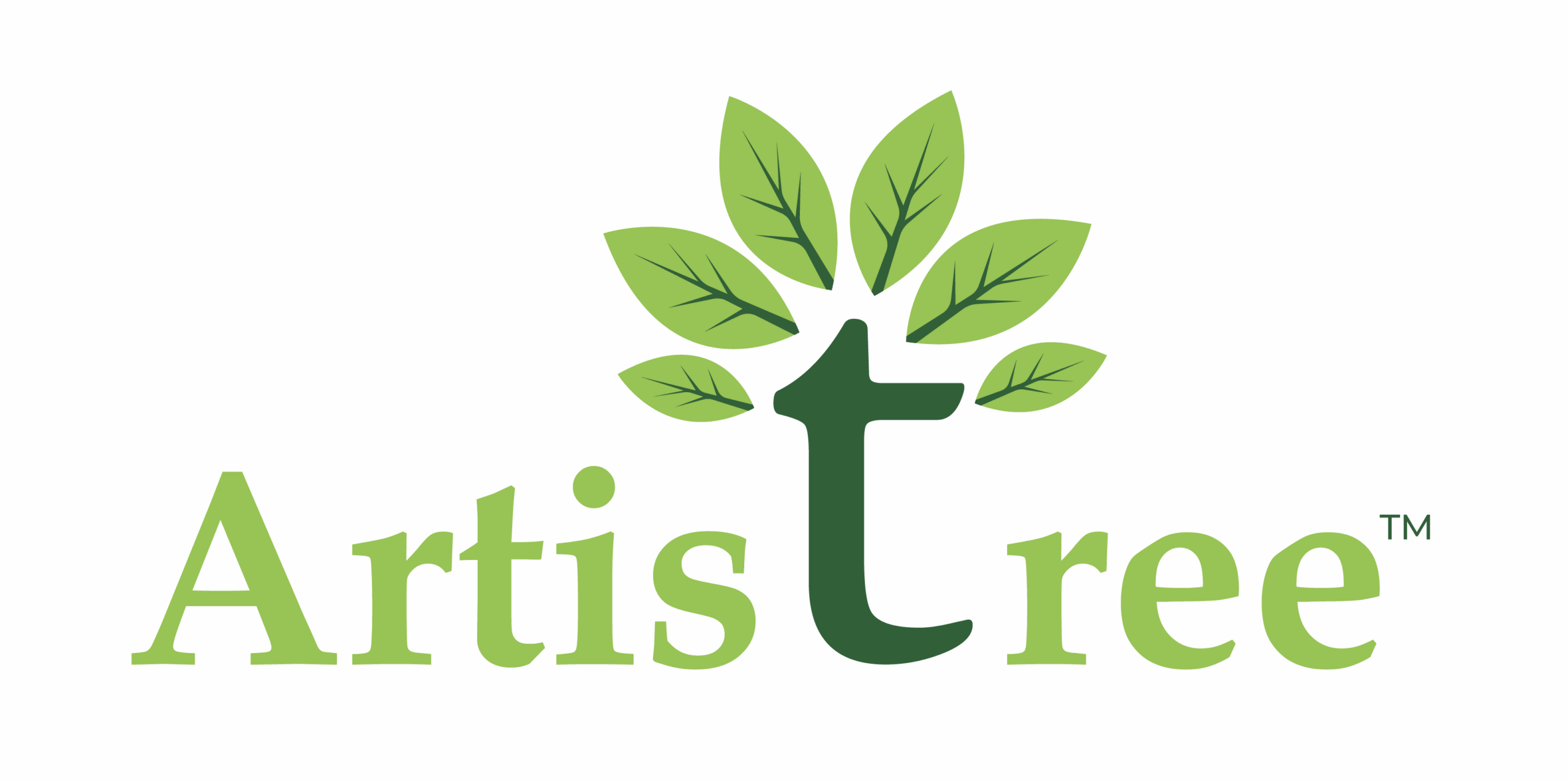 No Tagline Logos_Lime Green with Dark Green Trunk